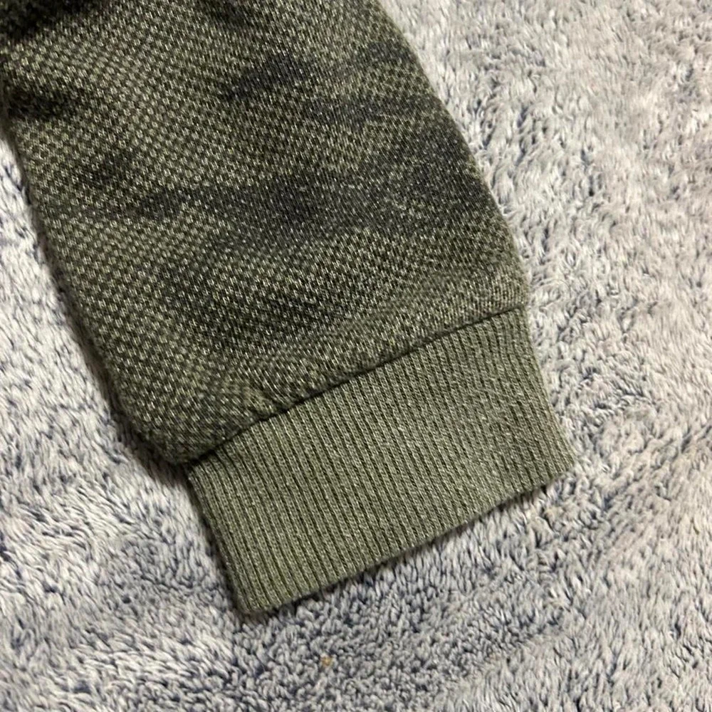 Under Armour green zip up hoodie Size kids S